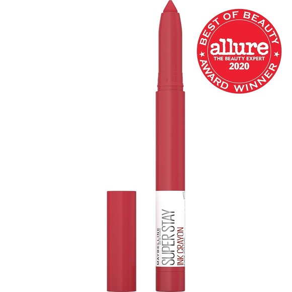 Maybelline Super Stay Ink Crayon Matte Longwear Lipstick Makeup, 140 Work for It - Picture 8 of 8